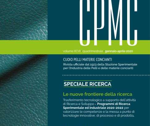 Pubblicato il numero 1/2020 della rivista CPMC