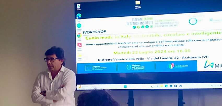 In Veneto la SSIP trasferisce i risultati della ricerca al workshop “Cuoio Made in Italy”