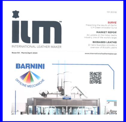 Un aggiornamento sui nuovi macchinari del 2024 – Magazine “International Leather Maker”